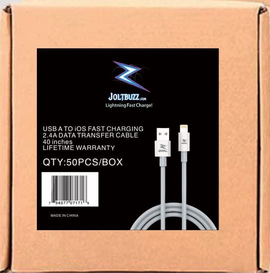 USB A TO iOS CHARGING CABLE